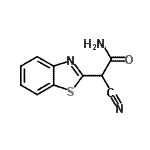 CAS 登录号：91417-66-2， 2-(1,3-苯并噻唑-2-基)-2-氰基乙酰胺