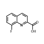 CAS 登录号：914208-13-2， 8-氟-2-喹啉羧酸