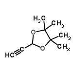 CAS 登录号：91435-92-6， 2-乙炔基-4,4,5,5-四甲基-1,3-二氧戊环