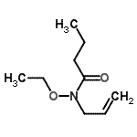 CAS 登录号：91521-45-8， N-烯丙基-N-乙氧基丁烷酰胺