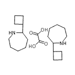 CAS#: 915402-15-2， 2-Cyclobutylazepane ethanedioate (2:1)