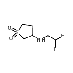 CAS#: 915402-22-1， N-(2,2-Difluoroethyl)tetrahydro-3-thiophenamine 1,1-dioxide