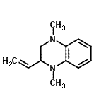 CAS 登录号：91556-74-0， 1,4-二甲基-2-乙烯基-1,2,3,4-四氢喹喔啉