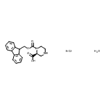 CAS#: 915707-72-1， (2S)-1-[(9H-Fluoren-9-ylmethoxy)carbonyl]-2-piperazinecarboxylic acid hydrochloride hydrate