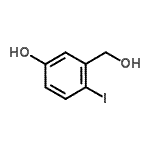 CAS#: 915707-73-2， 3-(Hydroxymethyl)-4-iodophenol