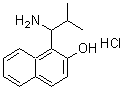 CAS#: 915781-03-2， 1-(1-Amino-2-methylpropyl)-2-naphthol hydrochloride (1:1)