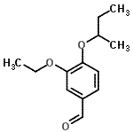 CAS 登录号：915907-98-1， 4-仲-丁氧基-3-乙氧基苯甲醛
