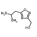 CAS 登录号：915920-18-2， (5-异丁基-1,2,4-恶二唑-3-基)甲醇