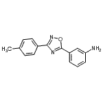 CAS#: 915921-22-1， 3-[3-(4-Methylphenyl)-1,2,4-oxadiazol-5-yl]aniline