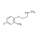 CAS#: 915921-50-5， 2-(4-Chloro-2-methylphenoxy)-N-methylethanamine
