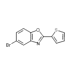 CAS 登录号：915923-09-0， 5-溴-2-(2-噻吩基)-1,3-苯并恶唑