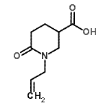 CAS#: 915923-41-0， 1-Allyl-6-oxo-3-piperidinecarboxylic acid