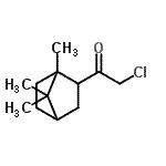 CAS 登录号：91638-95-8， 2-氯-1-(1,7,7-三甲基双环[2.2.1]庚-2-基)乙酮