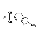 CAS#: 91642-74-9， 6-tert-butyl-2-methyl-1,3-benzothiazole