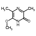 CAS 登录号：91678-69-2， 6-甲氧基-3,5-二甲基-2(1H)-吡嗪酮