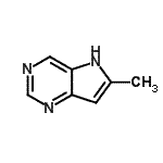 CAS 登录号：91724-58-2， 6-甲基-5H-吡咯并[3,2-d]嘧啶