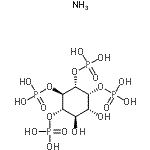 CAS 登录号：91796-88-2， (1R,2R,3R,4S,5R,6R)-5,6-二羟基-1,2,3,4-环己烷四基四[二氢(磷酸酯)]氨合物(1:1)