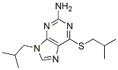 CAS#: 91953-88-7， 9-(2-Methylpropyl)-6-(2-Methylpropylsulfanyl)Purin-2-Amine