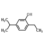 CAS 登录号：91967-91-8， 2-乙基-5-异丙基苯酚