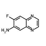 CAS 登录号：920034-10-2， 7-氟-6-喹喔啉胺
