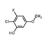 CAS#: 920036-39-1， 2-Chloro-3-fluoro-5-methoxyphenol