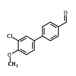 CAS 登录号：92103-16-7， 4-(3-氯-4-甲氧基-苯基)苯甲醛