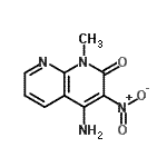CAS#: 921214-37-1， 4-Amino-1-methyl-3-nitro-1,8-naphthyridin-2(1H)-one