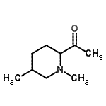 CAS 登录号：92145-76-1， 1-(1,5-二甲基-2-哌啶基)乙酮