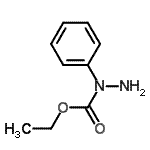 CAS 登录号：92222-40-7， 乙基1-苯基肼羧酸酯