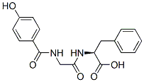 CAS 登录号：92279-08-8， 4-羟基苯甲酰基甘氨酰苯丙氨酸