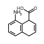 CAS 登录号：92287-96-2， 8-氨基-1,4-二氢-1-萘甲酸