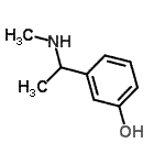 CAS 登录号：923035-06-7， 3-[1-(甲基氨基)乙基]苯酚