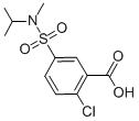 CAS#: 92316-53-5， 2-Chloro-5-{[Isopropyl(Methyl)Amino]Sulfonyl}Benzoic Acid