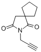 CAS#: 92367-74-3， 2-(2-Propynyl)-2-Azaspiro(4.4)Nonane-1,3-Dione