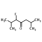 CAS 登录号：92412-52-7， 3-氟-2,6-二甲基-4-庚酮