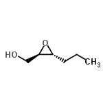 CAS 登录号：92418-71-8， [(2R,3R)-3-丙基-2-环氧乙烷基]甲醇