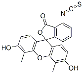 CAS 登录号：92457-52-8， 4',5'-二甲基荧光素异硫氰酸酯