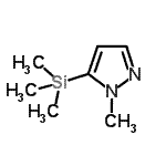 CAS 登录号：92524-99-7， 1-甲基-5-(三甲基硅烷基)-1H-吡唑
