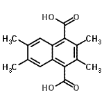 CAS 登录号：925890-17-1， 2,3,6,7-四甲基-1,4-萘二甲酸