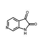 CAS 登录号：92635-33-1， 1H-吡咯并[5,4-c]吡啶-2,3-二酮