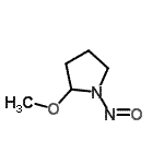 CAS 登录号：92667-15-7， 2-甲氧基-1-亚硝基吡咯烷