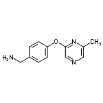 CAS#: 926921-67-7， 1-{4-[(6-Methyl-2-pyrazinyl)oxy]phenyl}methanamine