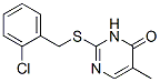 CAS#: 92695-92-6， 2-[(2-Chlorophenyl)Methylsulfanyl]-5-Methyl-3H-Pyrimidin-4-One