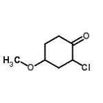 CAS 登录号：927180-14-1， 2-氯-4-甲氧基环己酮