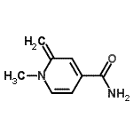 CAS 登录号：92777-79-2， 1-甲基-2-亚甲基-1,2-二氢-4-吡啶甲酰胺