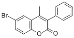 CAS 登录号：92796-40-2， 6-溴-4-甲基-3-苯基香豆素