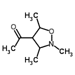 CAS 登录号：92807-77-7， 1-(2,3,5-三甲基-1,2-恶唑烷-4-基)乙酮
