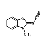 CAS 登录号：92819-62-0， [(2Z)-3-甲基-1,3-苯并噻唑-2(3H)-亚基]氰胺