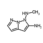CAS#: 928337-61-5， N<sup>1</sup>-Methyl-1H-pyrazolo[1,5-b]pyrazole-1,2-diamine
