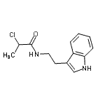 CAS 登录号：928713-06-8， 2-氯-N-[2-(1H-吲哚-3-基)乙基]丙酰胺